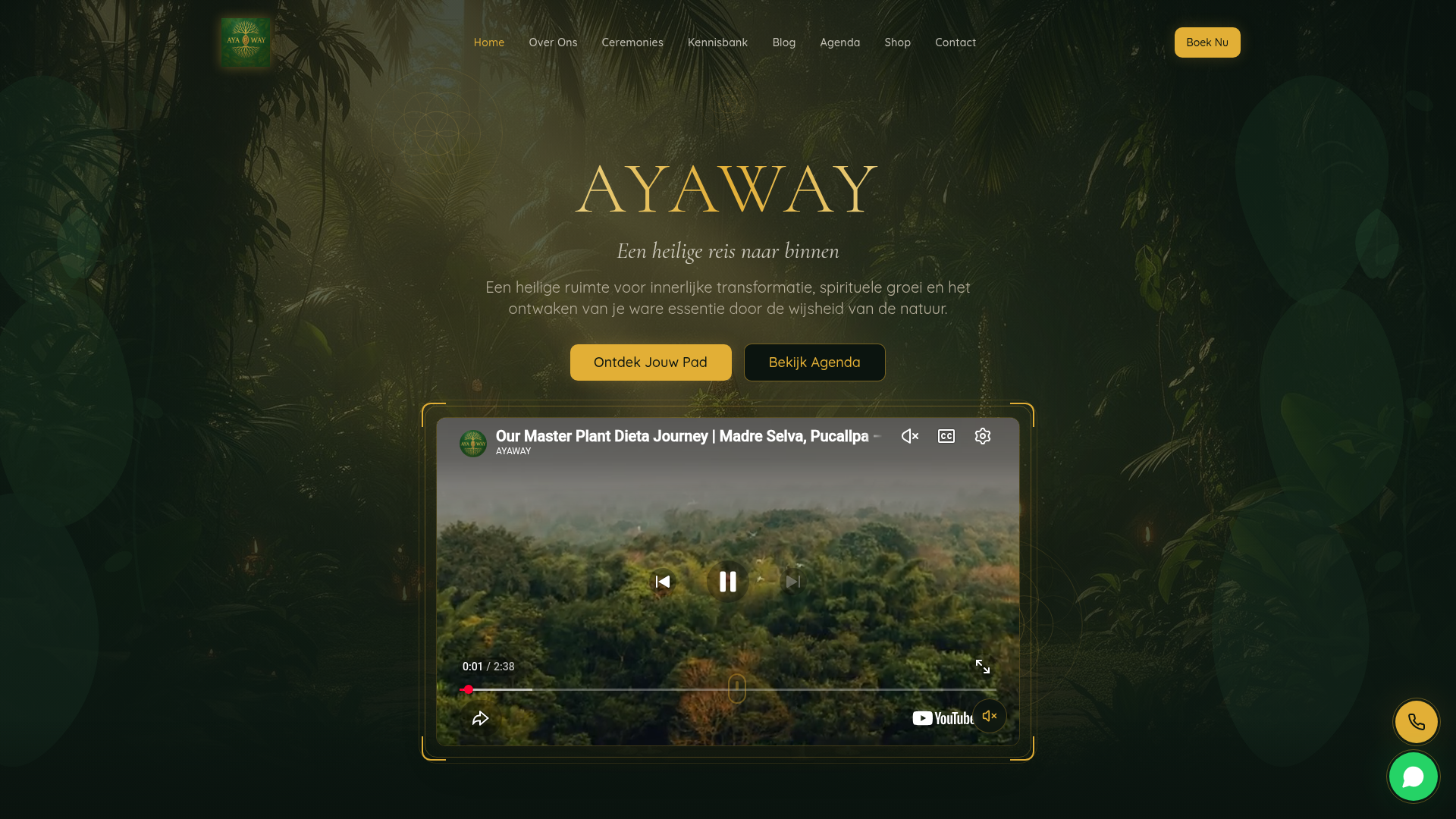 Ayaway Ceremonies